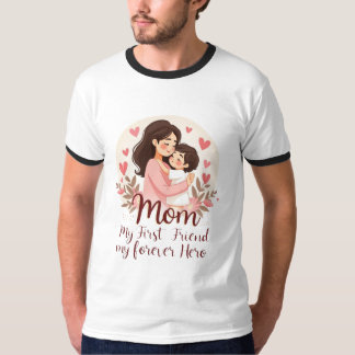 Mijn eeuwige held | Moederdag T-shirt ontwerp