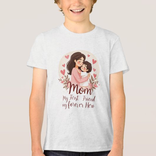 Mijn eeuwige held | Moederdag T-Shirt ontwerp (Voorkant)