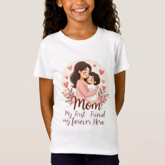 Mijn eeuwige held | Moederdag T-shirt ontwerp