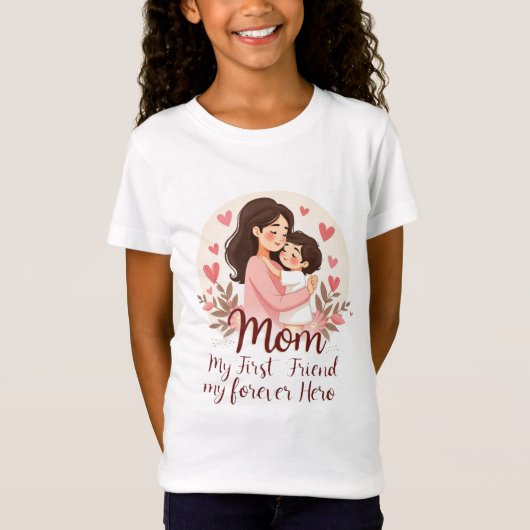 Mijn eeuwige held | Moederdag T-shirt ontwerp (Voorkant)