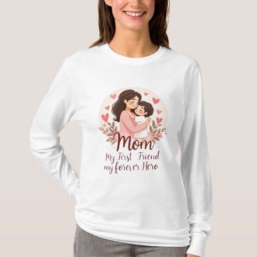 Mijn eeuwige held | Moederdag T-shirt ontwerp (Voorkant)
