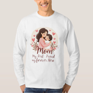 Mijn eeuwige held | Moederdag T-shirt ontwerp
