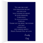 Mijn eeuwige liefde Vaderdag vieren (Binnen (Rechts))