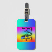 Mijn eigen bagagelabel (Voorkant (verticaal))