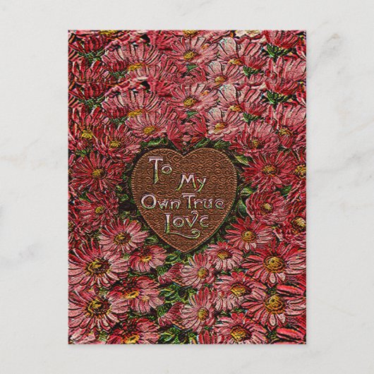 Mijn eigen Briefkaart van het hart van de echte li (Voorkant)