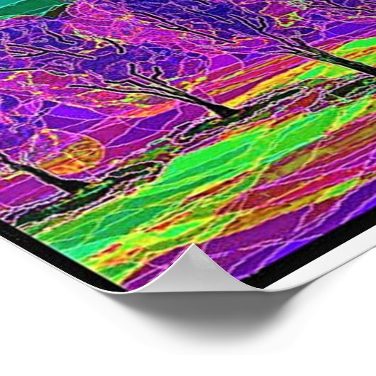 Mijn eigen Computer Art Poster (Hoek)