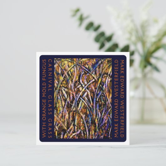 Mijn eigen gratis vorm schilderij Kaart (Staand voorkant)