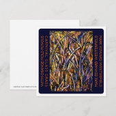 Mijn eigen gratis vorm schilderij Kaart (Voorkant / Achterkant)