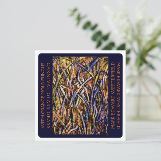 Mijn eigen gratis vorm schilderij Kaart (Staand voorkant)