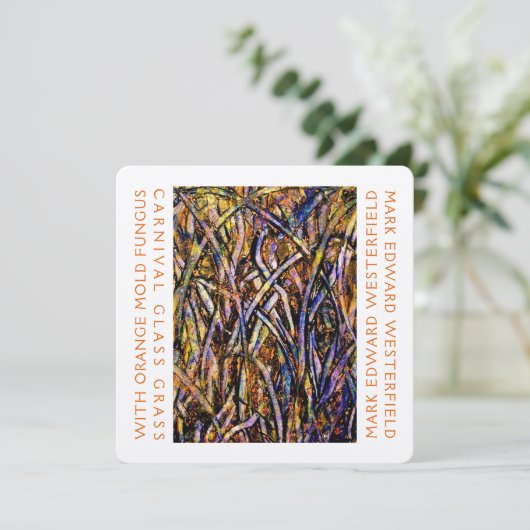 Mijn eigen gratis vorm schilderij Kaart (Staand voorkant)