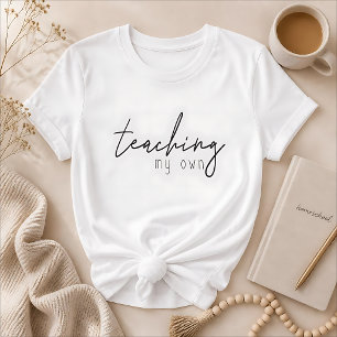 Mijn Eigen Kinderen Onderwijzen - Homeschool Moede T-shirt