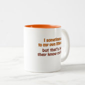 Mijn eigen kleine wereld mok (Voorkant rechts)