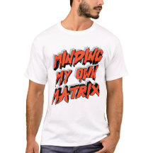 Mijn Eigen Matrix Grafische T-Shirt