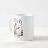 Mijn eigen mysterieuze zaken Gothic Reader Koffiemok (Voorkant links)