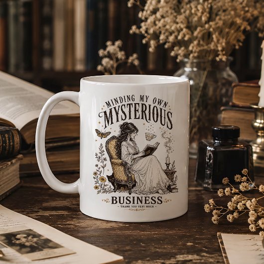 Mijn eigen mysterieuze zaken Gothic Reader Koffiemok