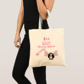 Mijn eigen Mystical Magical World Fairy Penguin Tote Bag (Voorkant (product))