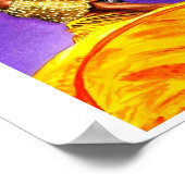 Mijn eigen Poster voor de kleurkunst in water (Hoek)