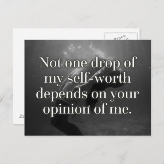 Mijn eigen prijsopgave briefkaart (Voorkant / Achterkant)