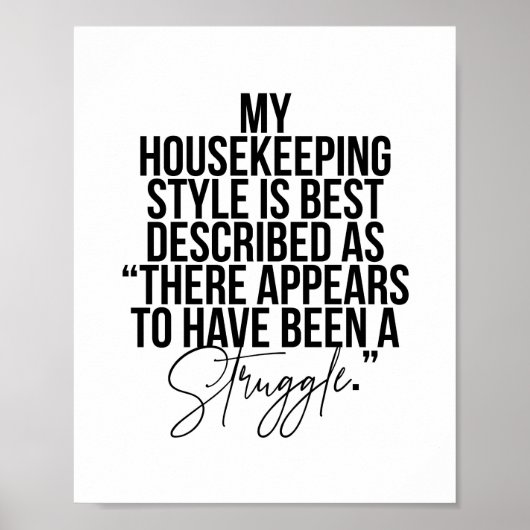 Mijn eigen stijl van het bijhouden is het best bes poster (Voorkant)