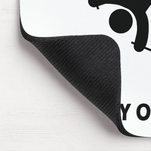 Mijn eigen stunts inslaan muismat (Hoek)