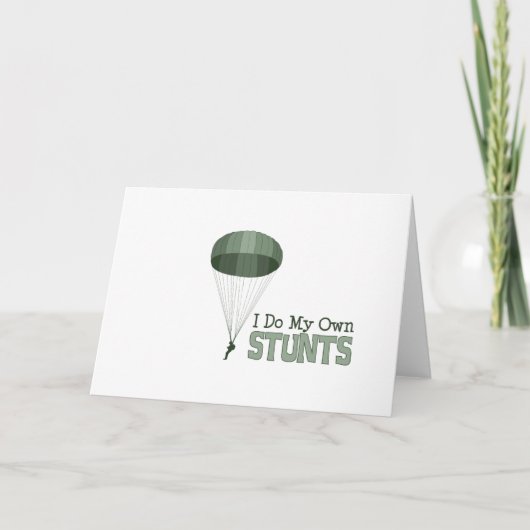 Mijn eigen stunts kaart (Voorkant)