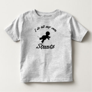 mijn eigen stunts kinder shirts