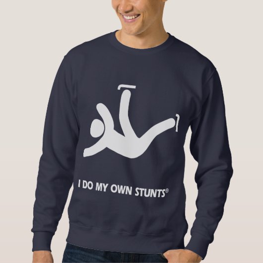 Mijn eigen stunts schaatsen® trui (Voorkant)