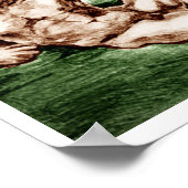 Mijn eigen tekening van Michelangelo's Adam Poster (Hoek)