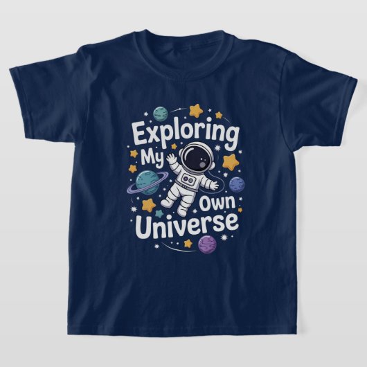 Mijn Eigen Universum Verkennen T-shirt (Laagn)
