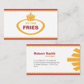 Mijn eigen vrienden visitekaartje (Voorkant / Achterkant)