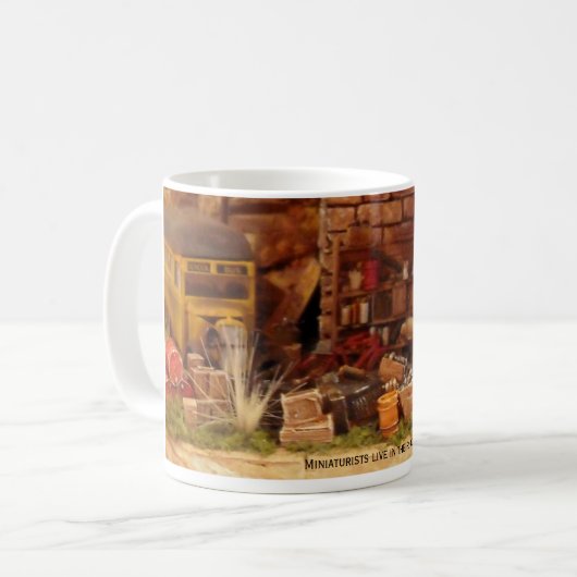 Mijn eigen wereld koffiemok (Voorkant links)