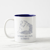Mijn eigen zakelijke Mok (Links)