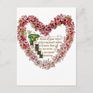 Mijn eigen zoete Valentijn Feestdagenkaart
