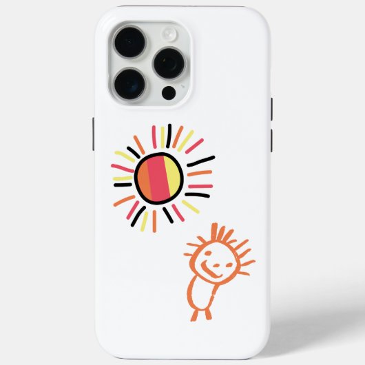mijn eigen zon Case-Mate iPhone case (Achterkant)