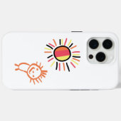 mijn eigen zon Case-Mate iPhone case (Achterkant (horizontaal))