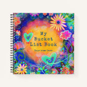 Mijn emmerlijst Boek  Bloemen Gepersonaliseerd (Voorkant)