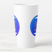 Mijn emotionele steun koffie latte mok (Voorkant)