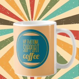 Mijn emotionele steun koffiemok Grappige koffie