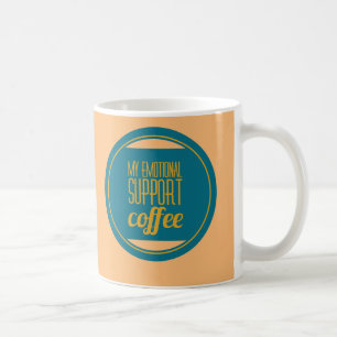 Mijn emotionele steun koffiemok Grappige koffie