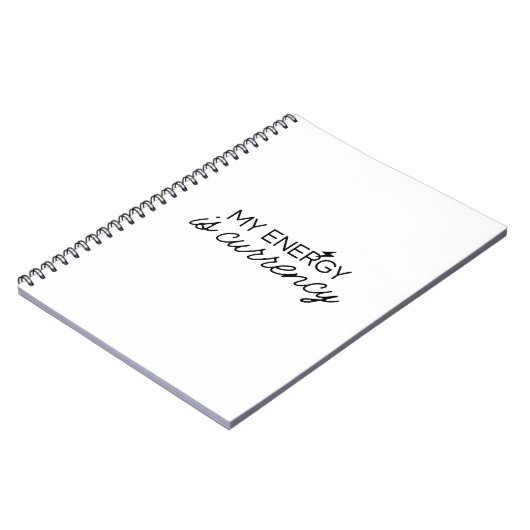 Mijn energie is het Notitieboek van de munt (Linkerzijde)