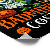 Mijn enge Dminton Kostuum Halloween Horror Apparat Poster (Hoek)