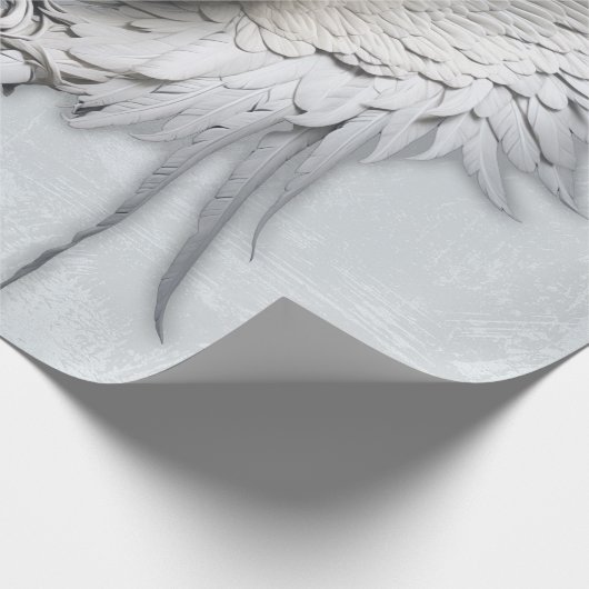 Mijn engelenhart, gevleugeld hart cadeaupapier (Hoek)