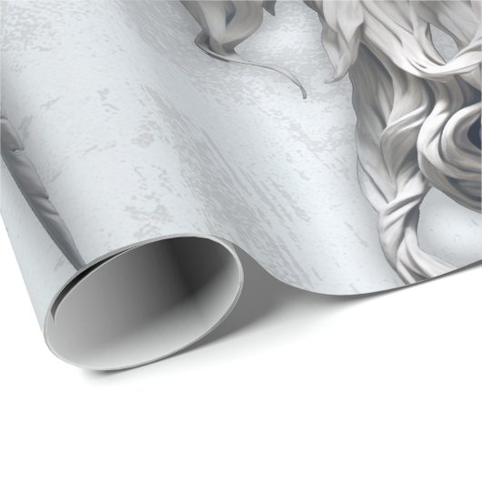 Mijn engelenhart, gevleugeld hart cadeaupapier (Rol Hoek)