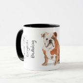 Mijn Engelse Bulldog Liefde Mok (Voorkant links)