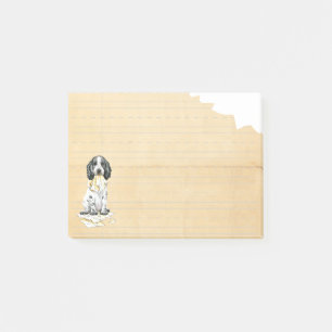 Mijn Engelse Cocker Spaniel Ate Mijn thuiswerk Post-it® Notes