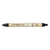 Mijn Engelse Setter Ate mijn thuiswerk Zwarte Inkt Pen (Voorkant)