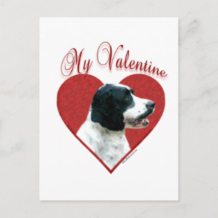Mijn Engelse Springer Spaniel Valentijn Feestdagenkaart