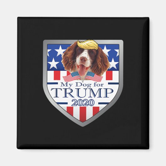 Mijn Engelse Springer Spaniel voor Trump Magneet (Voorkant)