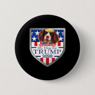 Mijn Engelse Springer Spaniel voor Trump Ronde Button 5,7 Cm