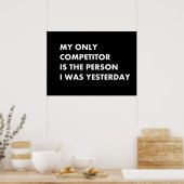 Mijn enige concurrent is de persoon die ik gistere poster (Keuken)